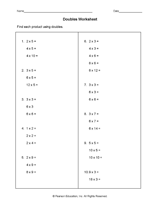 Exploring Multiplication Patterns Worksheet